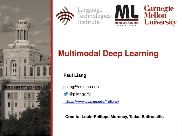 Multimodal Deep Learning with GitHub