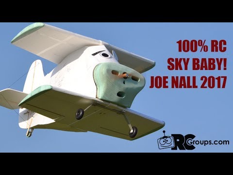 Joe Nall Sky Baby - Watch this monster RC plane actually fly! - UCJzsUtdVmUWXTErp9Z3kVsw