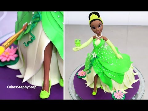 TIANA Disney Princess Doll Cake | How to make by Cakes StepbyStep - UCjA7GKp_yxbtw896DCpLHmQ