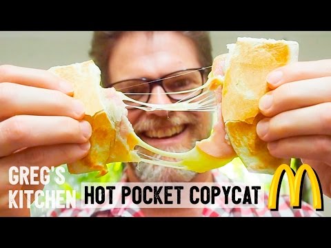 McDonald's Hot Pocket Copycat Recipe - Greg's Kitchen - UCGXHiIMcPZ9IQNwmJOv12dQ