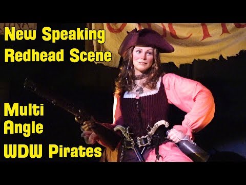 NEW Speaking Animatronic Redhead in Updated Pirates of the Caribbean Auction Scene, WDW (4 Angles) - UCe-gHr2O_LP7t0YJYHZQZlg