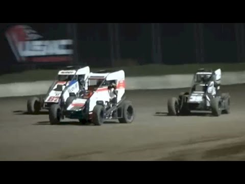 Feature: USAC National Midgets at Bubba Raceway Park 2.11.2022 - dirt track racing video image