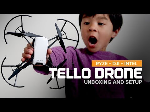 TELLO Drone by Ryze Robotics - Unboxing and Setup - UC9PycnkleNM93xCRl_ZsIjA