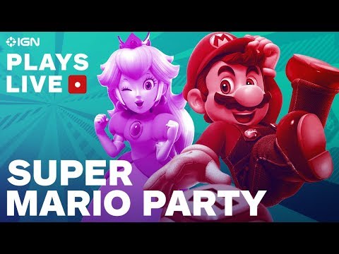 Super Mario Party Gameplay Livestream With Max, Brian & More! - IGN Plays Live - UCKy1dAqELo0zrOtPkf0eTMw