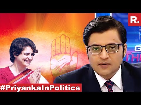 Video - Cong Panics Months Before Polls, Will Vadra Angle Have An Impact? | The Debate With Arnab Goswami