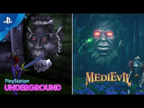 MediEvil – 1998 vs. 2019 Gameplay Comparison | PlayStation Underground - UC-2Y8dQb0S6DtpxNgAKoJKA