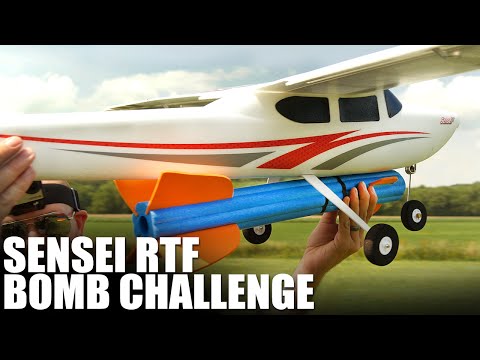 Flite Test | Flyzone Sensei FS RTF - BOMB CHALLENGE! - UC9zTuyWffK9ckEz1216noAw