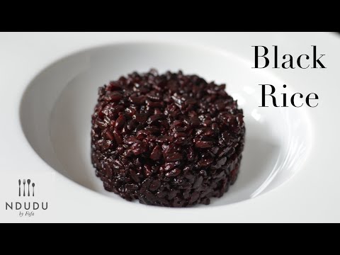 HOW TO COOK BLACK VENUS RICE (THE FORBIDDEN 