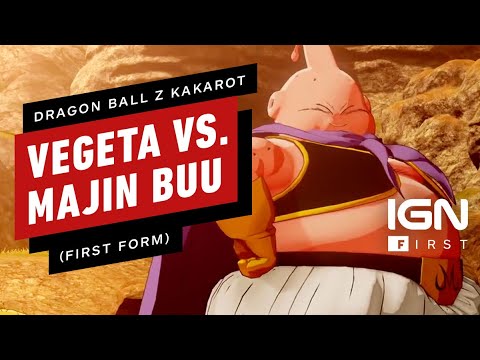 Dragon Ball Z Kakarot: Vegeta vs. Majin Buu (First Form) - IGN First - UCKy1dAqELo0zrOtPkf0eTMw