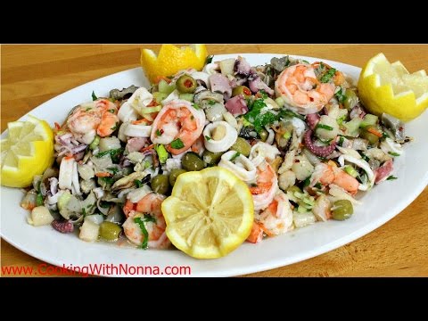 Seven Fishes Seafood  Salad -  Rossella's Cooking with Nonna - UCUNbyK9nkRe0hF-ShtRbEGw