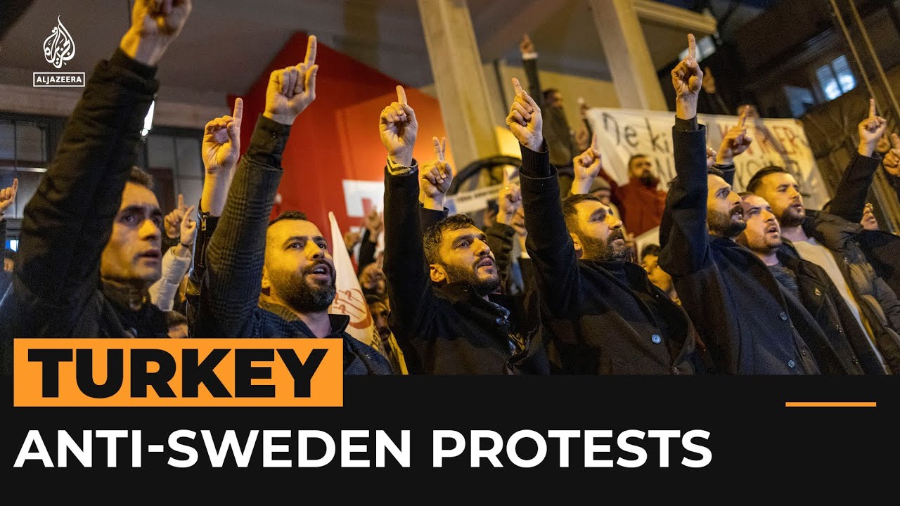 Anti-Sweden protests in Turkey after Quran burning | Al Jazeera Newsfeed