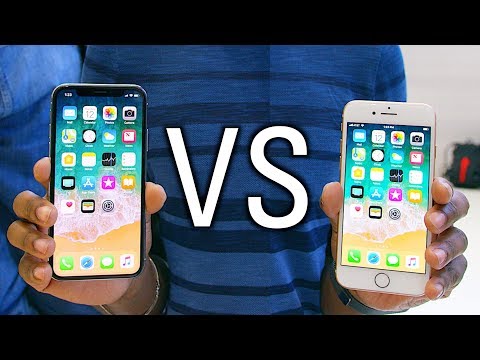 iPhone X vs iPhone 8 Hands On - What’s the Difference? - UC9fSZHEh6XsRpX-xJc6lT3A