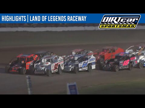 DIRTcar Sportsman Modifieds Land of Legends Raceway June 30, 2022 | HIGHLIGHTS - dirt track racing video image