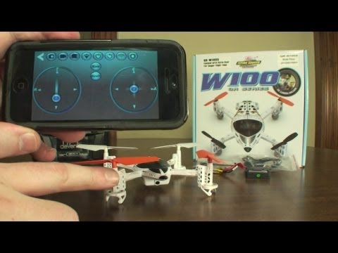 Walkera QR W100S WiFi FPV - Review and Flight - UCe7miXM-dRJs9nqaJ_7-Qww