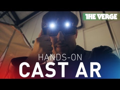 Cast AR virtual reality glasses at Maker Faire 2013 - UCddiUEpeqJcYeBxX1IVBKvQ