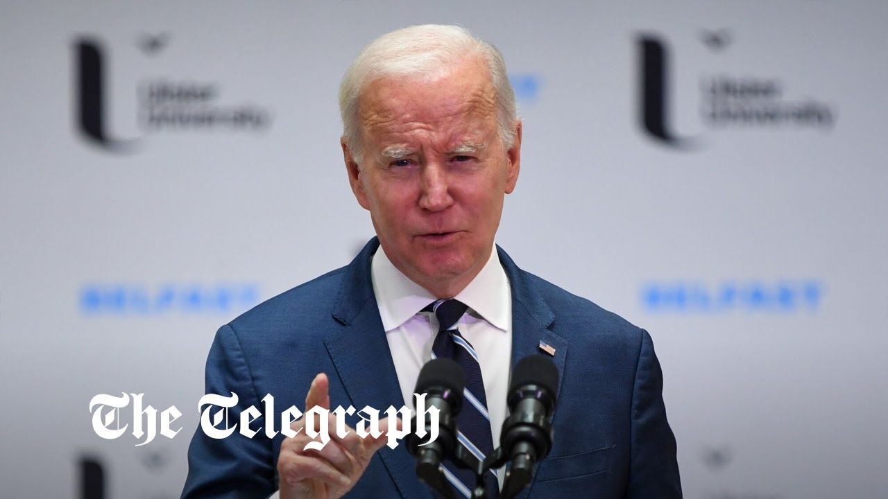Joe Biden in Belfast – US President gives key address to Ulster University