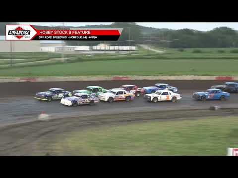 Hobby Stock | Off Road Speedway | 6-6-2020 - dirt track racing video image