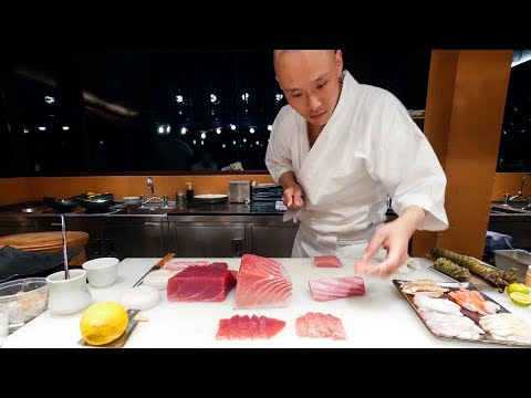 Sushi Omakase -  PERFECT Japanese Food Sushi by Chef Hiroyuki Sato at Sri Panwa, Phuket!