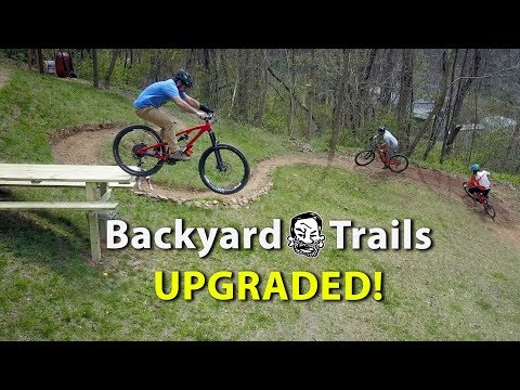Backyard MTB Trails with "Sicknic Table" - Berm Creek Upgrades - UCu8YylsPiu9XfaQC74Hr_Gw