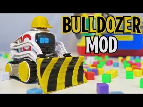 Cozmo - How to Customize - BULLDOZER MOD! (Lets Play Anki's New Robot Review!) - UCkV78IABdS4zD1eVgUpCmaw