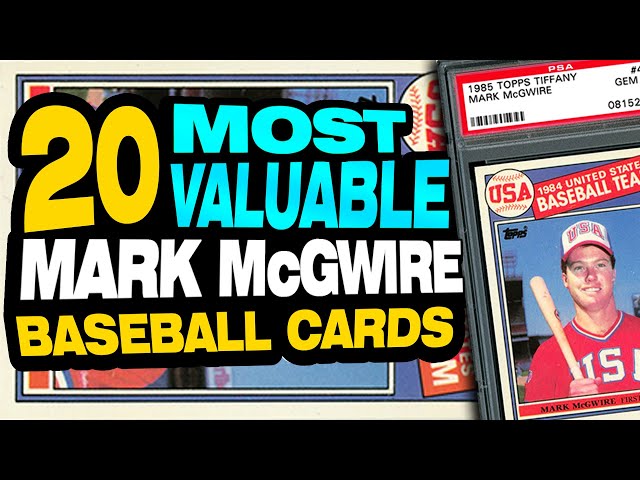How Much Is A Mark McGwire Baseball Card Worth?
