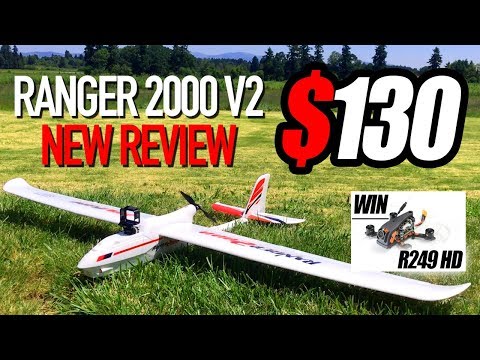 RC GLIDER - $130 Volantex RANGER 2000 V2 - Review, Fpv Flights & Giveaway - UCwojJxGQ0SNeVV09mKlnonA