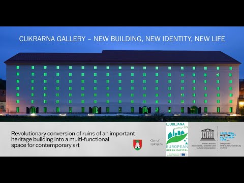 CUKRARNA GALLERY - new building, new identity, new life