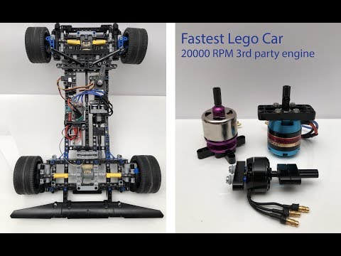 Fastest Lego Car 20000 RPM 3rd party engine Instruction - UCm_ftcaJenx9gSqZGxCi5mg