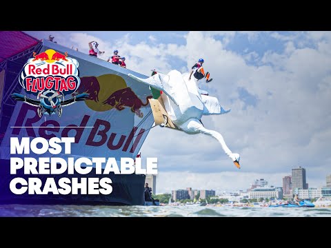 Wacky Man-Made Flying Machines Take Flight in Boston | Red Bull Flugtag 2016 - UCblfuW_4rakIf2h6aqANefA