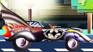 Batmobile - Pipo a jeho odtahovak | Kresleny porad jako minecraft