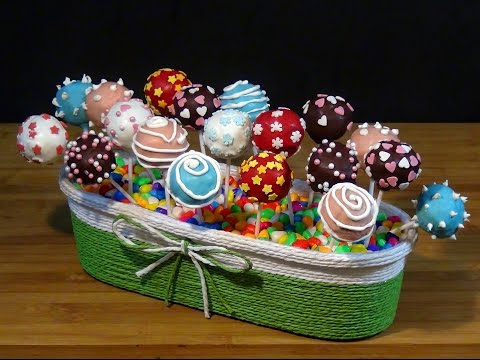 Receta Cake pops (Tartas en piruletas) - Recetas de cocina, paso a paso, tutorial - UC5ONfXPjWgqElh0NZaRJ1tg