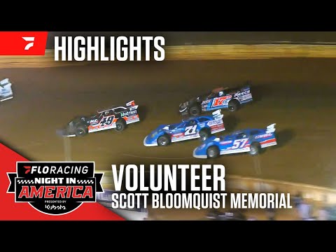 Scott Bloomquist Memorial | FloRacing Night in America at Volunteer Speedway 9/11/25 | Highlights - dirt track racing video image