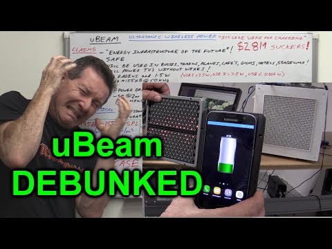 EEVblog #1001 - uBeam Ultrasonic Wireless Charging DEBUNKED! - UC2DjFE7Xf11URZqWBigcVOQ