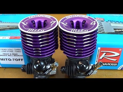 Novarossi Mito 4 & Mito 7 Nitro Engines - UC2SseQBoUO4wG1RgpYu2RwA