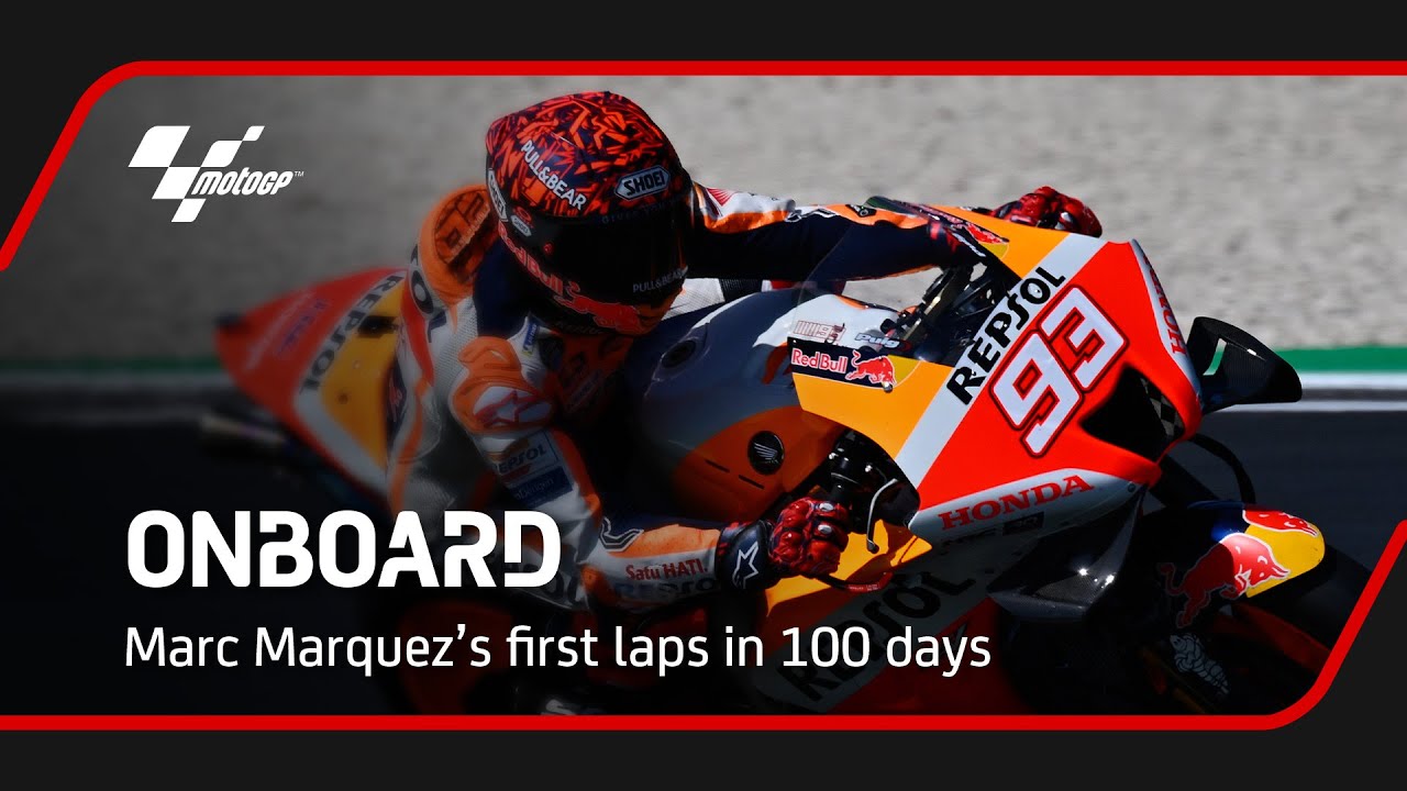 Onboard | Marc Marquez’s first laps in 100 days