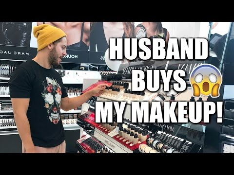 MY HUSBAND BUYS MY MAKEUP FOR ME | SEPHORA - UCKMugoa0uHpjUuq14yOpagw