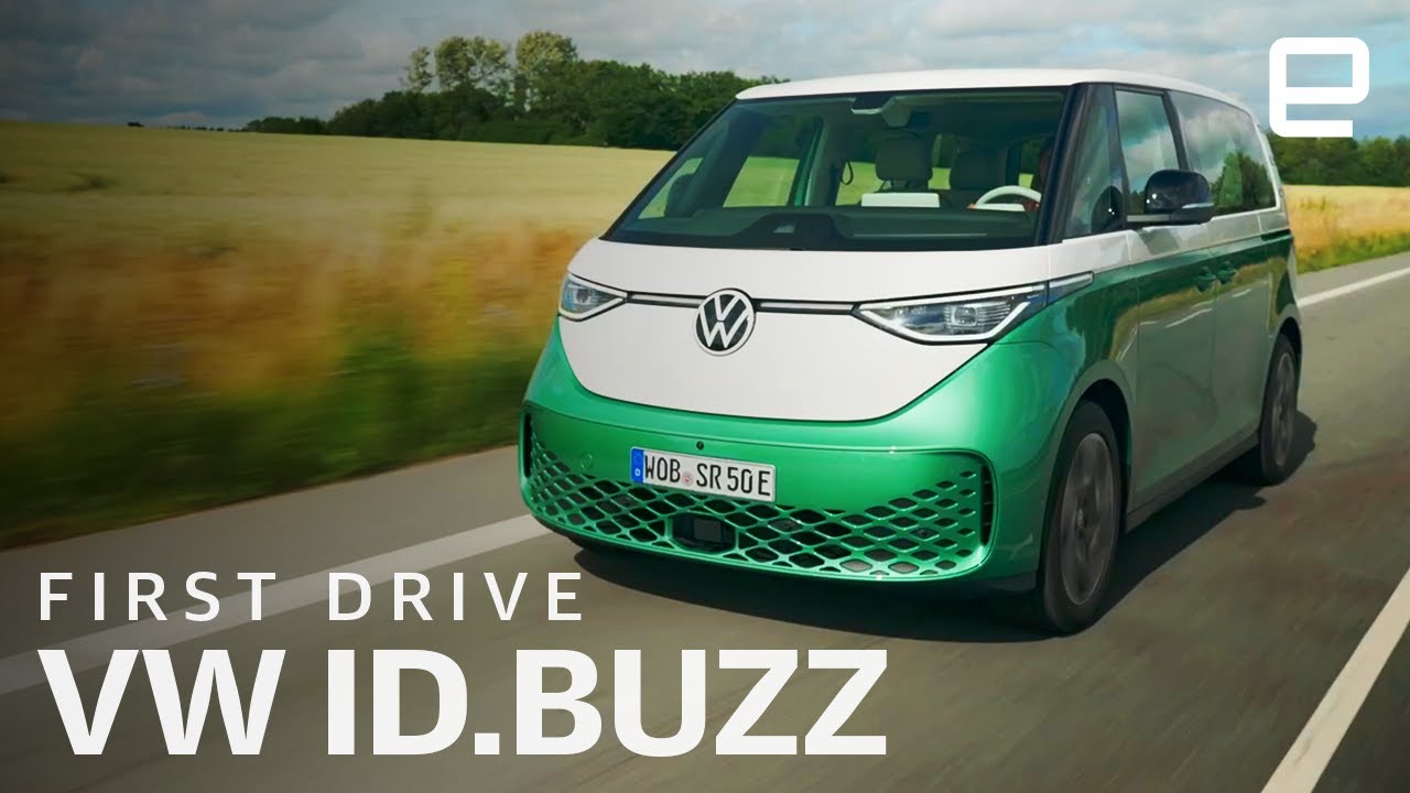 Volkswagen ID.Buzz electric van first drive: It combines nostalgia and technology