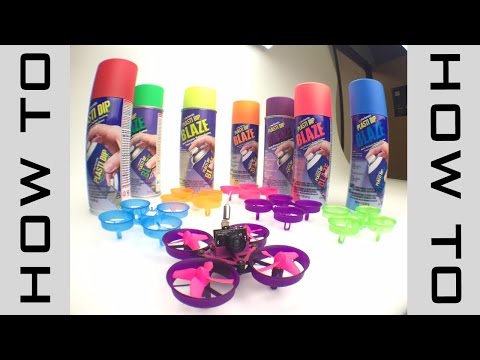 How to paint your Inductrix/Tiny whoop! - UCnuF57oK4d219SMimApBnig