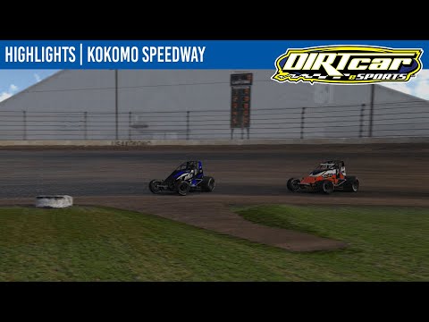 DIRTcar eSports 360 Non-Wing Sprint Cars Kokomo Speedway December 8, 2021 | HIGHLIGHTS - dirt track racing video image