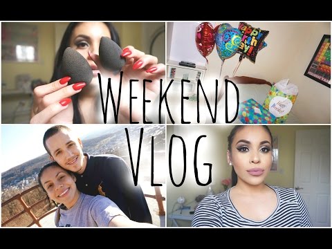 VLOG: Birthday Weekend + First Impressions On New Makeup | juicyyyyjas | JuicyJas - UCqTR5f7YkGro3cPv23SqcqQ