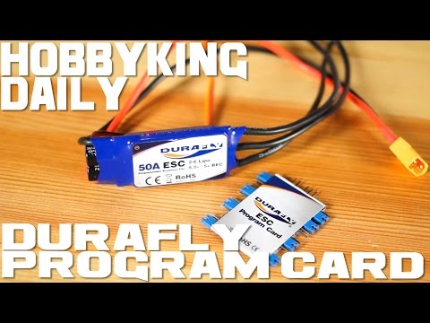 Durafly ESC Program Card - HobbyKing Daily - UCkNMDHVq-_6aJEh2uRBbRmw