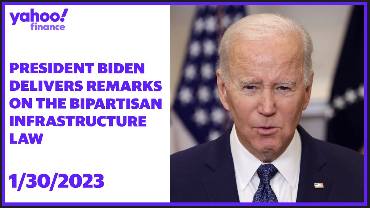 LIVE: President Biden delivers remarks on the Bipartisan Infrastructure Law