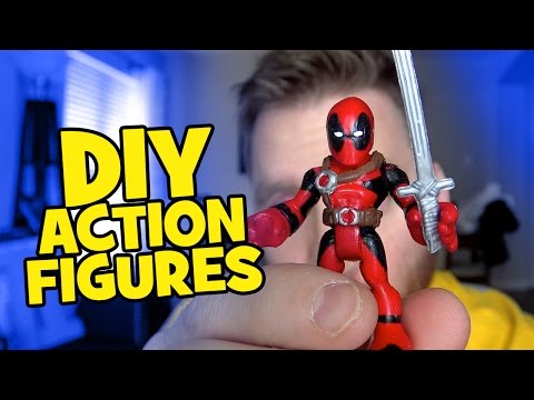 HOW TO MAKE DIY Custom Imaginext Batman Toys and Playskool Spiderman Toys by KidCity - UCCXyLN2CaDUyuEulSCvqb2w