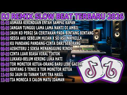 Dj Asmara Kerinduan  Remix Slow Beat Terbaru Viral Tiktok 2025 Full Album!Raung