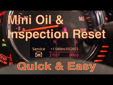 How to Reset the Service Light of the Mini Cooper