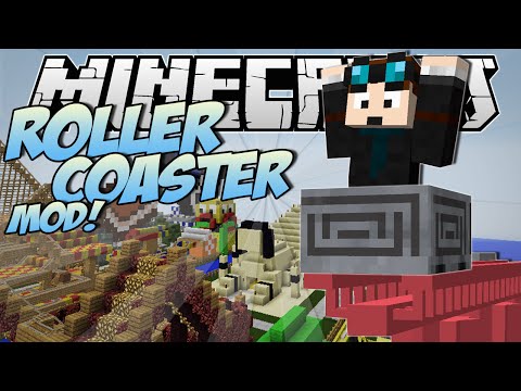 Minecraft | ROLLERCOASTER MOD! (Become a Rollercoaster Tycoon!) | Mod Showcase - UCS5Oz6CHmeoF7vSad0qqXfw