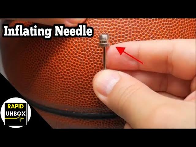 How to Use a Basketball Needle Pump