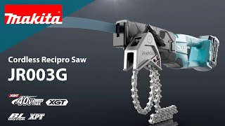 Makita akuuniversaalsaag torudele JR003GZ, XGT - ilma aku ja laadijata 5 video