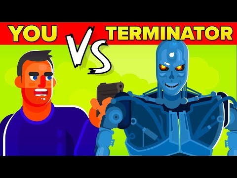 YOU vs THE TERMINATOR - Could You Defeat And Survive Him? (The Terminator Movie 2019) - UCfdNM3NAhaBOXCafH7krzrA