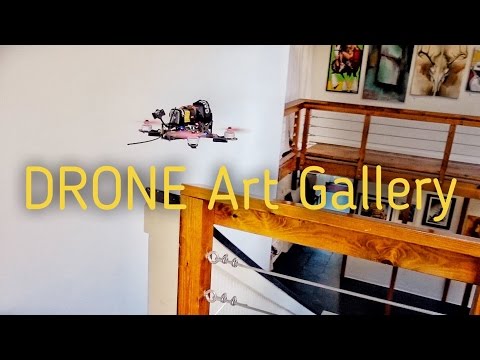 Drone Flies in Art Gallery (First time Manual Mode) - UCQEqPV0AwJ6mQYLmSO0rcNA